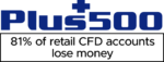 Plus500 logo